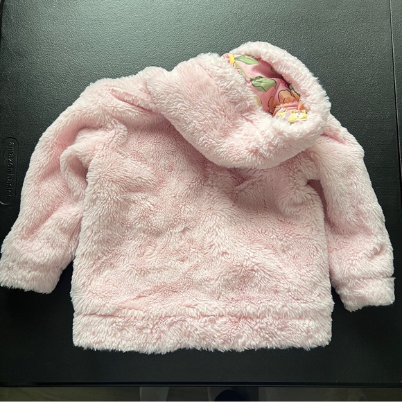 Disney Princess Reversible Pink Toddler Girls Jacket Size 2T Winter Clothing - Picture 7 of 9